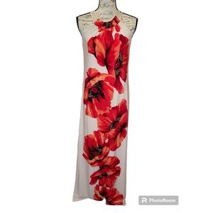 Women’s floral maxi dress, sleeveless, bohemian dress, long summer dresses